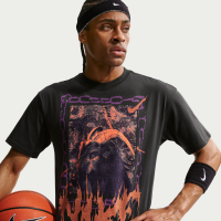 Nike Basketball-T-shirt til mænd - sort