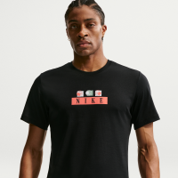 Nike Basketball-T-shirt til mænd - sort