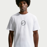 Nike Basketball-T-shirt til mænd - hvid