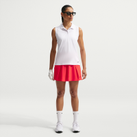 Nike Golf Club Dri-FIT Flouncy-golfnederdel til kvinder - rød