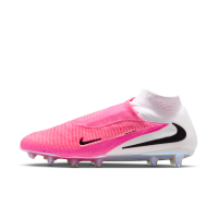 Nike Phantom 6 High Elite-fodboldstøvler til kunstgræs - Pink
