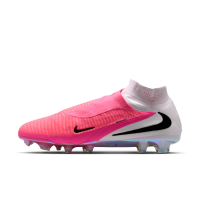 Nike Phantom 6 High Elite-fodboldstøvler til græs - Pink