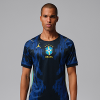 Brasilien National Team 2026 Stadium Away Nike Dri-FIT-fodboldtrøje til mænd - blå