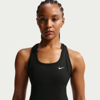 Nike Tempo Dri-FIT-tanktop i mesh med kort snit til kvinder - sort