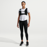 Højtaljede Nike Tempo 7/8-løbeleggings til kvinder - sort