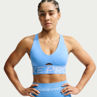 Nike Pro Sculpt-sports-bh med medium støtte og indlæg til kvinder - blå