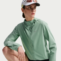 Sammenfoldelig Nike Swift Repel-løbejakke til kvinder - grøn