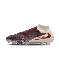 Nike United Phantom 6 High Elite-fodboldstøvler til græs - rød