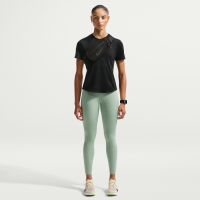 Nike Swift 7/8-løbeleggings med høj talje og lommer til kvinder - grøn
