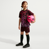 Nike United Academy Dri-FIT-fodboldshorts (10 cm) til større børn (piger) - rød