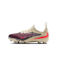 Nike United Jr. Phantom 6 Low Academy-fodboldstøvler til større børn til flere typer underlag - rød