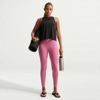 Nike Zenvy-leggings i 7/8-længde med høj talje og uden søm foran til kvinder - Pink