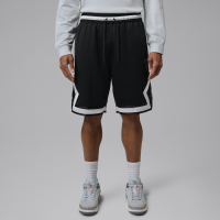 Jordan Brooklyn-shorts i diamant-mesh til mænd - sort