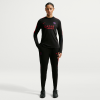 Maskinstrikkede Paris Saint-Germain Strike-Nike Dri-FIT fodboldbukser til kvinder - sort