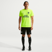 Maskinstrikkede Club Atlético de Madrid Nike Dri-FIT-fodboldshorts til mænd - sort