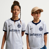 Inter Milan 2026/27 Stadium Away Nike Dri-FIT Replica-fodboldtrøje til større børn - hvid