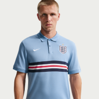 England The Nike Polo Nike Dri-FIT-fodboldpolo til mænd - blå