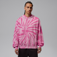 Jordan Brooklyn Fleece tie-dye-hættetrøje med festival-design til mænd - Pink