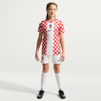 Kroatien 2026 Stadium Away Nike Dri-FIT Football Replica-shorts til større børn - hvid