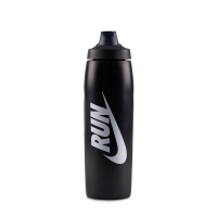 Nike Refuel-flaske med låselåg (946 mL) - sort