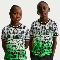 Kortærmet Nike x Nigeria x Slawn Dri-FIT-fodboldtrøje til større børn - sort