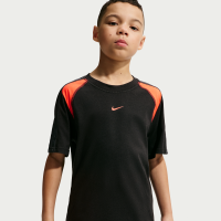 Kortærmet Nike City Utility-trøje til større børn - sort