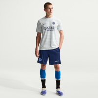Maskinstrikkede Inter Milan Strike Nike Dri-FIT-fodboldshorts til mænd - blå