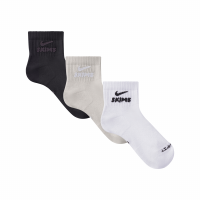 NikeSKIMS Dri-FIT-kvartstrømper (3 par) - multifarvet