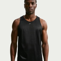 Nike Standard Issue Practice-basketballtrøje i mesh til mænd - sort