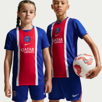 Paris Saint-Germain 2026/27 Stadium Home Nike Dri-FIT Replica-fodboldtrøje til større børn - blå