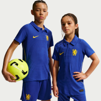 Chelsea FC 2026/27 Match Home Nike Aero-FIT Authentic-fodboldtrøje til større børn - blå