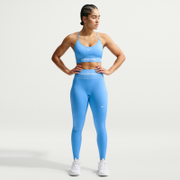 Nike Pro Seamless-7/8-leggings med høj talje til kvinder - blå