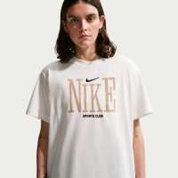 Oversized Nike Classic T-shirt til kvinder - hvid