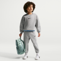 Todelt Nike Essential-crewtrøjesæt i fleece til mindre børn - grå