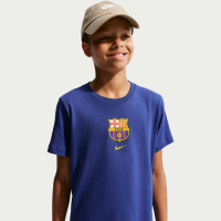 Nike Football FC Barcelona-T-shirt til større børn - blå