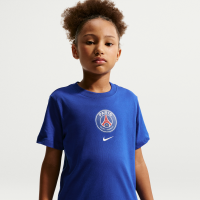 Paris Saint-Germain Nike Football-T-shirt til større børn - blå