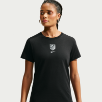 Club Atlético de Madrid Nike Football-T-shirt til kvinder - sort