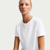 Inter Milan Nike Football-T-shirt til kvinder - hvid