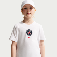 Paris Saint-Germain Nike Football-T-shirt til større børn - hvid