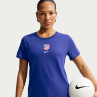 Club Atlético de Madrid Nike Football-T-shirt til kvinder - blå