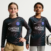 Paris Saint-Germain 2026/27 Stadium Goalkeeper Nike Dri-FIT Replica-fodboldtrøje til større børn - sort