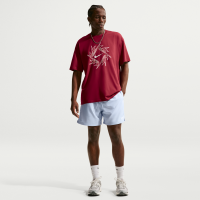 Vævede Nike Club-flow-shorts til mænd - blå