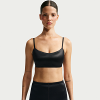 NikeSKIMS Satin Shine Scoop Cami-bh til kvinder - sort