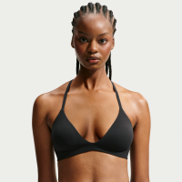 Trekantet NikeSKIMS Studio Stretch-sports-bh til kvinder - sort