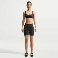NikeSKIMS Ribbed Seamless-shorts (13 cm) til kvinder - sort