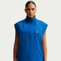 Oversized NikeSKIMS Stretch Nylon-vest til kvinder - blå