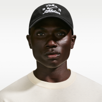 Ustruktureret Nike Club-kasket - sort