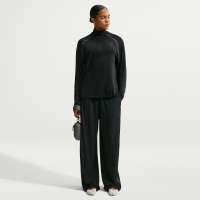 NikeSKIMS Stretch Knit-bukser med brede ben til kvinder - sort