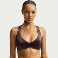 NikeSKIMS Satin Shine Plunge-bh til kvinder - brun