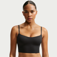 NikeSKIMS Matte Cami-longline-bh til kvinder - sort